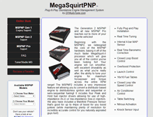 Tablet Screenshot of megasquirtpnp.com